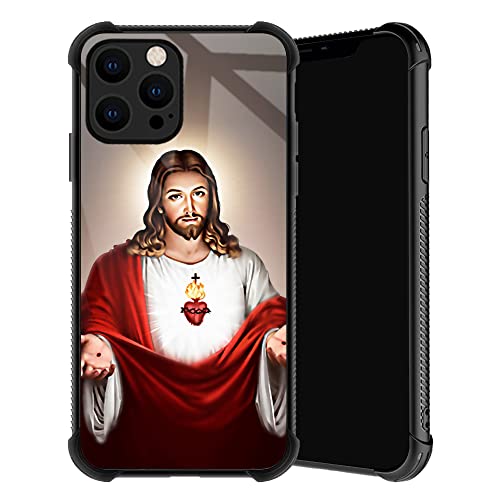 TnXee Kompatibel mit iPhone 13 Hülle, Jesus Christus Handyhülle für Männer und Frauen, weicher TPU-Rahmen, Anti-Kollisionsschutz, kompatibel mit iPhone 13 TnXee Kompatibel mit iPhone 13 Hülle, Jesus Christus Handyhülle für Männer und Frauen, weicher TPU-Rahmen, Anti-Kollisionsschutz, kompatibel mit iPhone 13 von TnXee