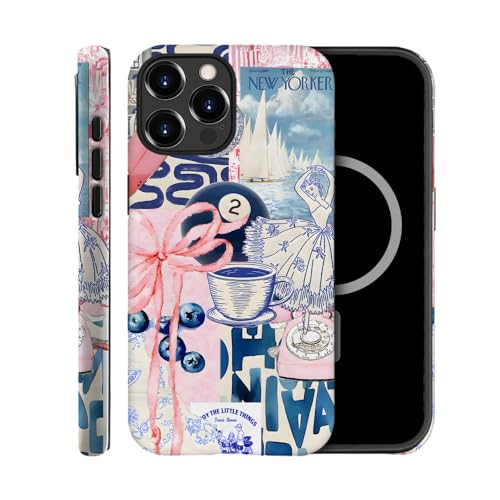 TnXee Schutzhülle kompatibel mit iPhone 14 Pro, kompatibel mit MagSafe, 2-lagige Hybrid-Hartschalen-Hüllen für Mädchen und Jungen, Motiv: Kaffee-Tanz-Collage TnXee Schutzhülle kompatibel mit iPhone 14 Pro, kompatibel mit MagSafe, 2-lagige Hybrid-Hartschalen-Hüllen für Mädchen und Jungen, Motiv: Kaffee-Tanz-Collage von TnXee