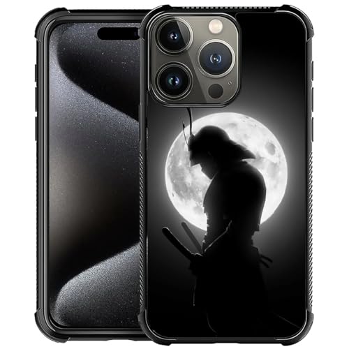 TnXee Mond Samurai-Schutzhülle für iPhone 16 Pro Max, weiches TPU, Anti-Rutsch-Faden und Anti-Kollisionsschutz mit vier Ecken, kompatibel mit iPhone 16 Pro Max TnXee Mond Samurai-Schutzhülle für iPhone 16 Pro Max, weiches TPU, Anti-Rutsch-Faden und Anti-Kollisionsschutz mit vier Ecken, kompatibel mit iPhone 16 Pro Max von TnXee