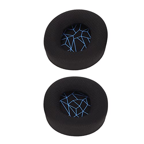2 Ohrhörerkissen -Pads mit Speicherschaum, Leder, Einfache Installation für Arctis 3 5 7, Arctis 9, Pro, ATH M50X, M40X, M50XBT -Gaming Kopfhörer, HD280 Pro, SRH440, (Schwarzes Ohrkissen Blauer 2 Ohrhörerkissen -Pads mit Speicherschaum, Leder, Einfache Installation für Arctis 3 5 7, Arctis 9, Pro, ATH M50X, M40X, M50XBT -Gaming Kopfhörer, HD280 Pro, SRH440, (Schwarzes Ohrkissen Blauer von Tnfeeon