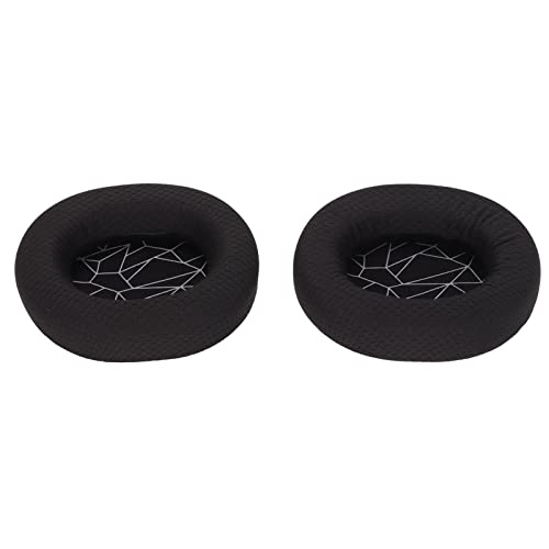 2 Ohrhörerkissen -Pads mit Speicherschaum, Leder, Einfache Installation für Arctis 3 5 7, Arctis 9, Pro, ATH M50X, M40X, M50XBT -Gaming Kopfhörer, HD280 Pro, SRH440, (Schwarzes Ohrpolster weißer 2 Ohrhörerkissen -Pads mit Speicherschaum, Leder, Einfache Installation für Arctis 3 5 7, Arctis 9, Pro, ATH M50X, M40X, M50XBT -Gaming Kopfhörer, HD280 Pro, SRH440, (Schwarzes Ohrpolster weißer von Tnfeeon