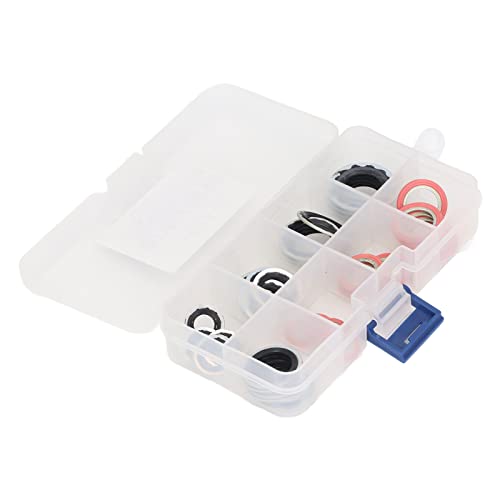 40pcs Klimaanlage Seal O Ring Kit Ausgezeichnete Leistung für den Wechselstromkompressor -Portalwasch -Kit für Enthusiasten 40pcs Klimaanlage Seal O Ring Kit Ausgezeichnete Leistung für den Wechselstromkompressor -Portalwasch -Kit für Enthusiasten von Tnfeeon
