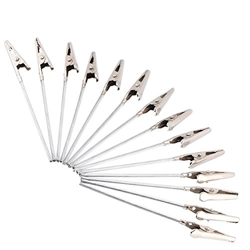 50 Stück/Set Drahtclip Kartenhalter Fotoclips DIY Craft Drahtclip Kartenhalter Memo Foto Bild Papier Note Clip Dekoration von Tnfeeon