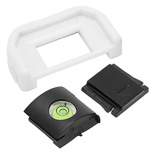 EF Digitalkamera Sucher Schutz für Augenbecher, Hersteller, Kaltschuhabdeckung für 760D 750D 700D 650D 600D 505D 500D -Kamera -Kits, 9G Leichtes Plastikkautschukmaterial, Material, (White) von Tnfeeon