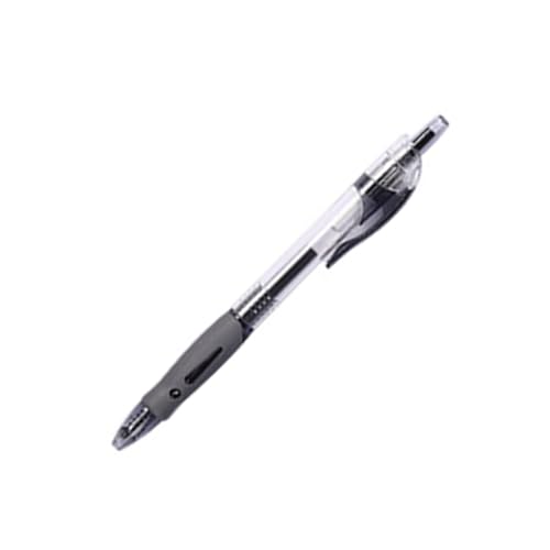 Tnfeeon 0,5 Mm Einziehbare Kugelschreiber, Schnelle Trocknungstinte, Glattes Schreiben, Robustes Kunststoff, mit Klassischem Design, Vielseitiger Gebrauch für Verschiedene Szenarien (BLACK) von Tnfeeon
