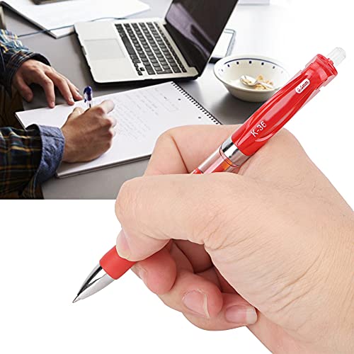 Tnfeeon 12 Stcs Press Carbon 0,5 -mm -Kugelspitze Neutraler Stift Stift für Stilvolle Stationäre Versorgung (Rot) von Tnfeeon