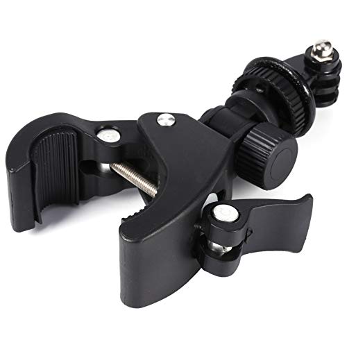 Tnfeeon Lenkermontagehalterung, 360 Dreh Motorradkamera-Lenkermontage für Zeitraffer mit Gummieinsätzen, 1/4-Kamera-Halterung, Passt 20-38 Mm Lenker, Ideal für Kameras und Tnfeeon Lenkermontagehalterung, 360 Dreh Motorradkamera-Lenkermontage für Zeitraffer mit Gummieinsätzen, 1/4-Kamera-Halterung, Passt 20-38 Mm Lenker, Ideal für Kameras und von Tnfeeon