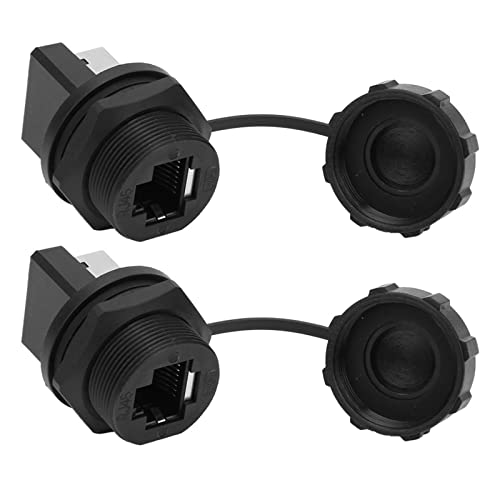 Tnfeeon Wasserdichtes RJ45-Stecker, Flammenhemmung, Einfache Installation, für LED-Anzeigegeräte, Überwachungssysteme mit Geschlossenem Kreislauf, Werksautomationskontrolle, Geeignet für Kategorie 5, Tnfeeon Wasserdichtes RJ45-Stecker, Flammenhemmung, Einfache Installation, für LED-Anzeigegeräte, Überwachungssysteme mit Geschlossenem Kreislauf, Werksautomationskontrolle, Geeignet für Kategorie 5, von Tnfeeon