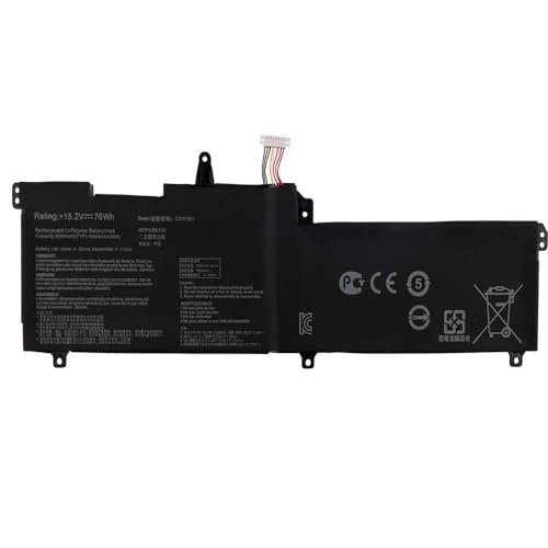 Tnikumall Ersatz 15.2V,4840mAh C41N1541 Akku Kompatibel mit ROG Strix GL702V GL702VT GL702VM GL702VM-DB71 GL702VM1A GL702VMDB71 4ICP4/59/134 von Tnikumall