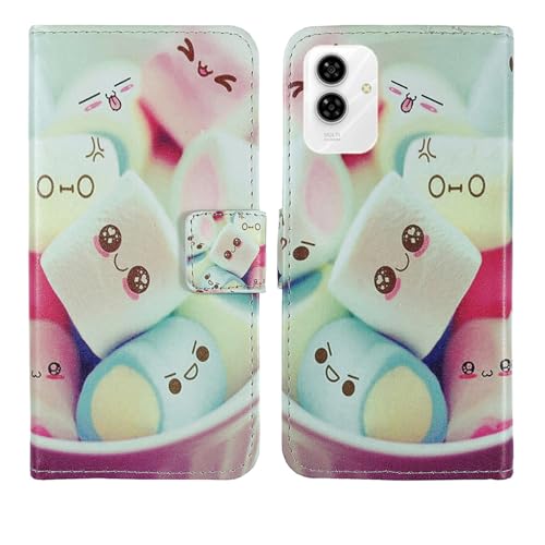 Tnviud PU Flip Leder Tasche Hülle Case Cover Handytasche Schutzhülle Etui Skin Für Vocal V1 Core 6.56" (Lovely Design) von Tnviud