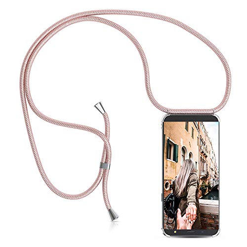 Handykette Handyhülle mit Band für Samsung Galaxy J7 2017 Cover - Handy-Kette Handy Hülle mit Kordel Umhängen -Handy Halsband Lanyard Case/Handy Band Halsband Necklace von ToDo eu