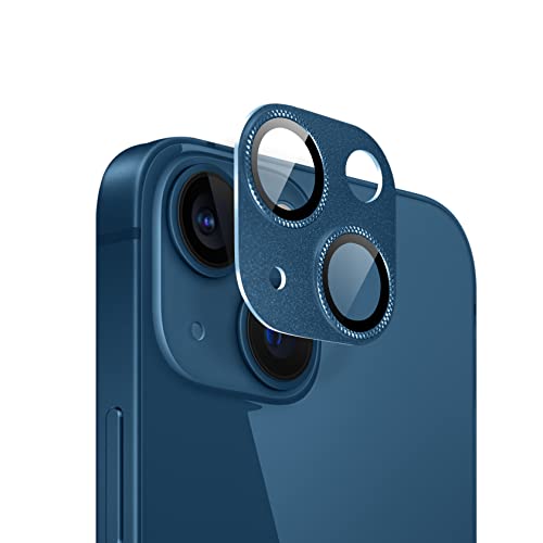 ToVioc [1 Stück Kamera Schutzfolie Kompatibel mit iPhone 13 (6,1"), [Anti-Kratzfest] [HD] [Anti Fingerabdruck] [Keine Blasen] Linseschutzfolie Kompatibel mit iPhone 13 Mini (5,4") - Blau von ToVioc