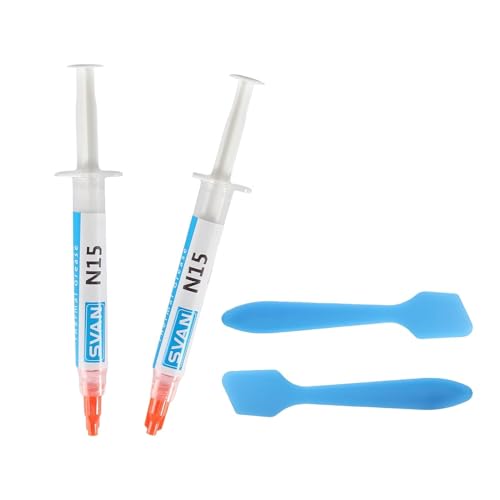 Boron Nitride Paste 3D Printer Accessories Essential Tools: Wärmeleitendes Silikonfett 2 x 4 cc/2 x 4 g, um stabile Temperaturen für einen wärmeren 3D-Druck zu halten von Toaiot