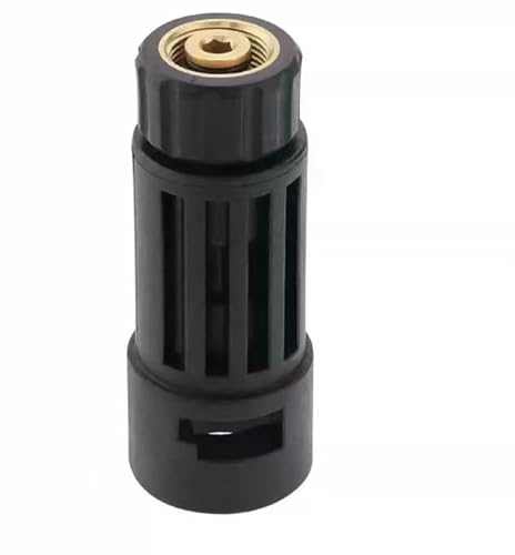 Adapter B für Kärcher Hochdruckreiniger M22 IG, Adapter Hochdruckreiniger Hochwertiger Kunststoff und Messing, Kärcher Adapter Alt Auf Neu Hochdruckreiniger Korrosionsbeständig Langlebig Adapter B für Kärcher Hochdruckreiniger M22 IG, Adapter Hochdruckreiniger Hochwertiger Kunststoff und Messing, Kärcher Adapter Alt Auf Neu Hochdruckreiniger Korrosionsbeständig Langlebig von Toaluea