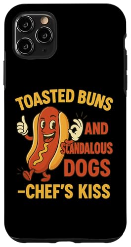 Hotdog Humor BBQ Tee Chef's Kiss 4. Juli Grill Laughs Hülle für iPhone 11 Pro Max Hotdog Humor BBQ Tee Chef's Kiss 4. Juli Grill Laughs Hülle für iPhone 11 Pro Max von Toasted Buns Scandalous Hotdog BBQ Humor