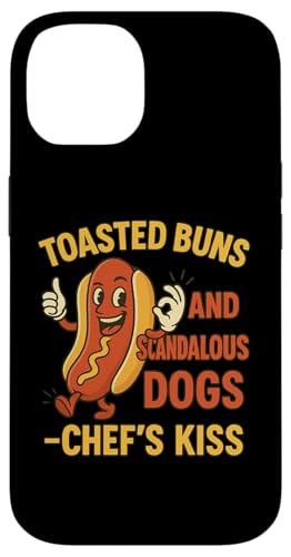 Hotdog Humor BBQ Tee Chef's Kiss 4. Juli Grill Laughs Hülle für iPhone 14 Hotdog Humor BBQ Tee Chef's Kiss 4. Juli Grill Laughs Hülle für iPhone 14 von Toasted Buns Scandalous Hotdog BBQ Humor