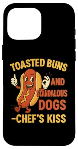 Hotdog Humor BBQ Tee Chef's Kiss 4. Juli Grill Laughs Hülle für iPhone 16 Pro Max Hotdog Humor BBQ Tee Chef's Kiss 4. Juli Grill Laughs Hülle für iPhone 16 Pro Max von Toasted Buns Scandalous Hotdog BBQ Humor