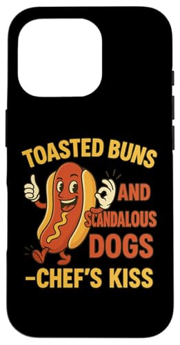 Hotdog Humor BBQ Tee Chef's Kiss 4. Juli Grill Laughs Hülle für iPhone 16 Pro Hotdog Humor BBQ Tee Chef's Kiss 4. Juli Grill Laughs Hülle für iPhone 16 Pro von Toasted Buns Scandalous Hotdog BBQ Humor