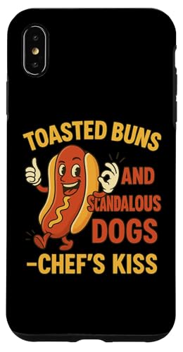 Hotdog Humor BBQ Tee Chef's Kiss 4. Juli Grill Laughs Hülle für iPhone XS Max Hotdog Humor BBQ Tee Chef's Kiss 4. Juli Grill Laughs Hülle für iPhone XS Max von Toasted Buns Scandalous Hotdog BBQ Humor