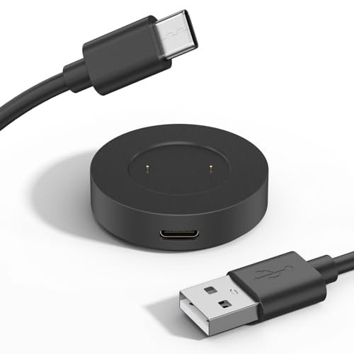 Tobfit ladekabel Ladegerät für Huawei Watch GT/GT 2/GT 2E,USB Ladekabel für Huawei Watch Magic/Magic 2/Honor Watch Dream/Honor Watch GS Pro/GS 3i(Schwarzer) von Tobfit