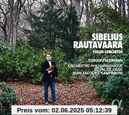Rautavaara/Sibelius: Violinkonzerte Rautavaara/Sibelius: Violinkonzerte von Tobias Feldmann
