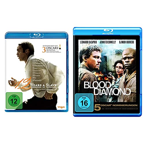 12 Years a Slave [Blu-ray] & Blood Diamond [Blu-ray] von Tobis (Universal Pictures)