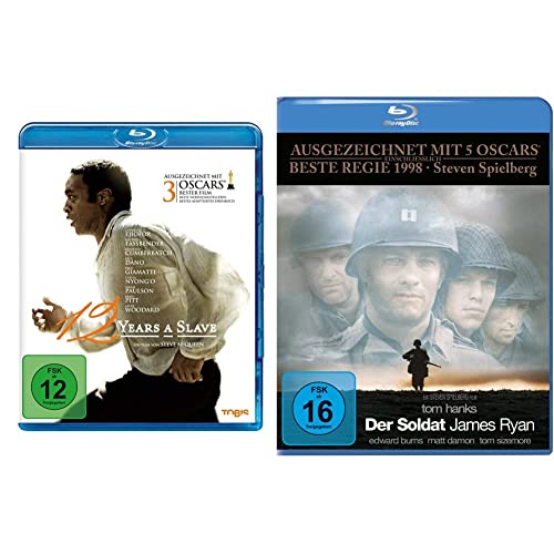 12 Years a Slave [Blu-ray] & Der Soldat James Ryan [Blu-ray] von Tobis (Universal Pictures)