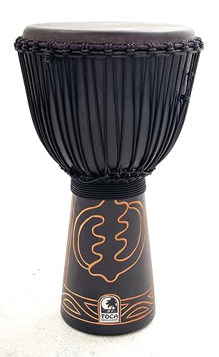 Djembe Black Mamba 13", Höhe: 26" (66 cm) ABMD-13 von Toca