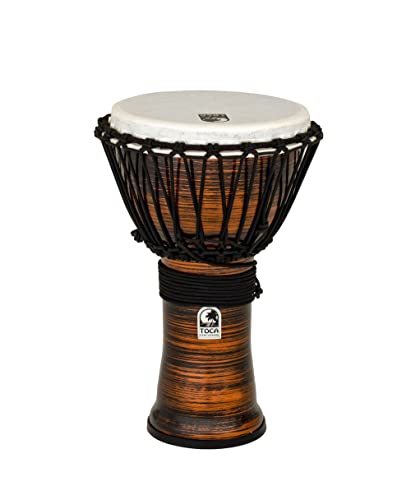 TOCA Djembe Freestyle II Rope Tuned Spun Copper 10" TF2DJ-10SC von Toca