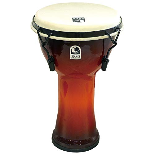 TOCA Djembe Freestyle Mechanically Tuned SFDMX-9AFS African Sunset 9" von Toca