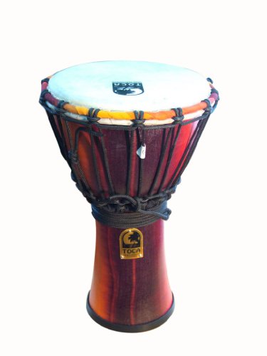 TOCA TO803187 Djembe Freestyle 7'' Fiesta Red SFDJ-7F von Toca
