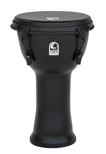 TOCA TO803265 Djembe Freestyle Mech. Tuned Black Mamba 9'' SFDMX-9BM von Toca