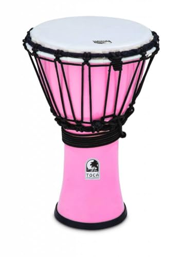 TOCA TO803316 Djembe Freestyle Colorsound Pastel 7'' Pastel Pink TFCDJ-7PK von Toca