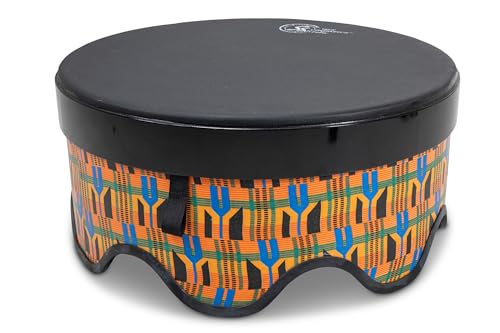 Toca Nesting Drums Freestyle II Gathering Drum 18"x8" Kente Cloth TSSGD-18KS-SLP von Toca