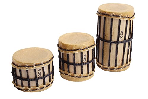 Toca Shaker Bamboo Bambus Shaker, Three Pack von Toca