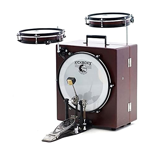 World Percussion Kickboxx Suitcase Drum Set Kompakt-Drumset TKSDS von Toca