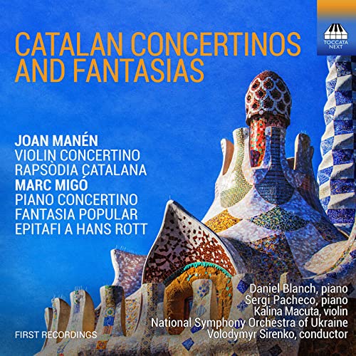 Catalan Concertinos and Fantasías von Toccata Classics (Naxos Deutschland Musik & Video Vertriebs-)