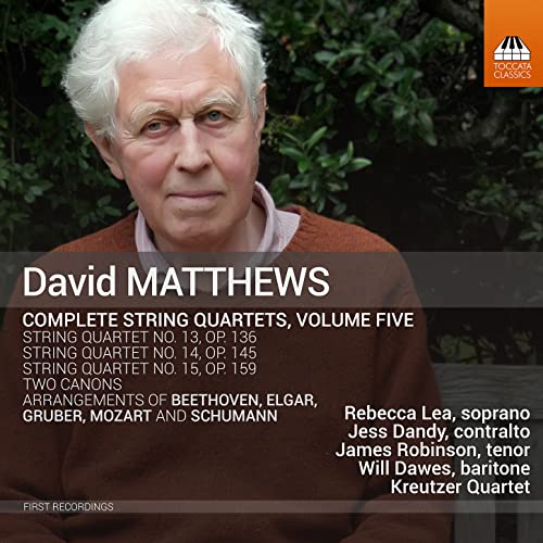 Streichquartette Vol.5 von Toccata Classics (Naxos Deutschland Musik & Video Vertriebs-)
