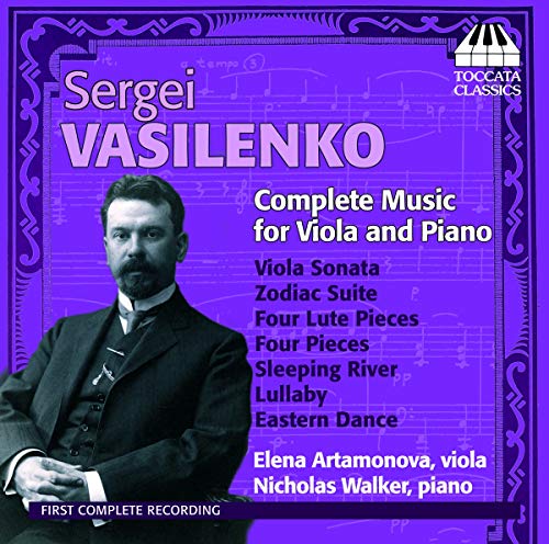Vasilenko Music for Viola and Piano Cpl. von Toccata Classics
