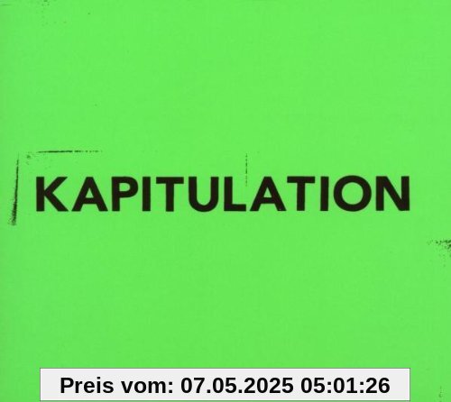 Kapitulation Kapitulation von Tocotronic