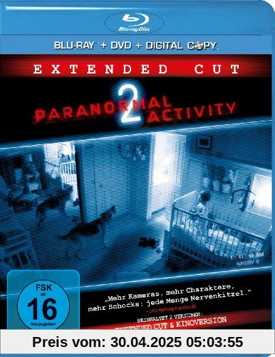 Paranormal Activity 2 (Extended Cut, inkl. DVD + Digital Copy) [Blu-ray] von Tod Williams
