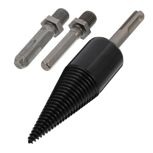 Toddmomy 1 Satz Brennholzspalter Bohrer schrauben Professional Holzbearbeitungs -Kit Bohrer spalten hammer-bohrmaschine stahlbohrer holzbohrer lang Brennholzbohrer Hochgeschwindigkeitsstahl Toddmomy 1 Satz Brennholzspalter Bohrer schrauben Professional Holzbearbeitungs -Kit Bohrer spalten hammer-bohrmaschine stahlbohrer holzbohrer lang Brennholzbohrer Hochgeschwindigkeitsstahl von Toddmomy