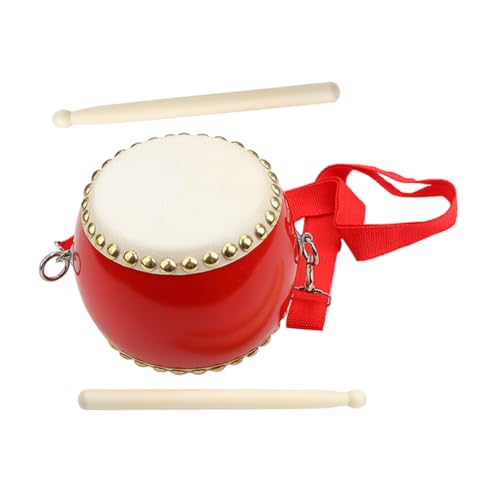 Toddmomy 1 Satz Musikalisches Trommelspielzeug Spielzeuge Musik-trommel- Musikalisches Erziehungsspielzeug Hüfttrommel Für Kindertrommelspielzeug Rot Hölzern Toddmomy 1 Satz Musikalisches Trommelspielzeug Spielzeuge Musik-trommel- Musikalisches Erziehungsspielzeug Hüfttrommel Für Kindertrommelspielzeug Rot Hölzern von Toddmomy