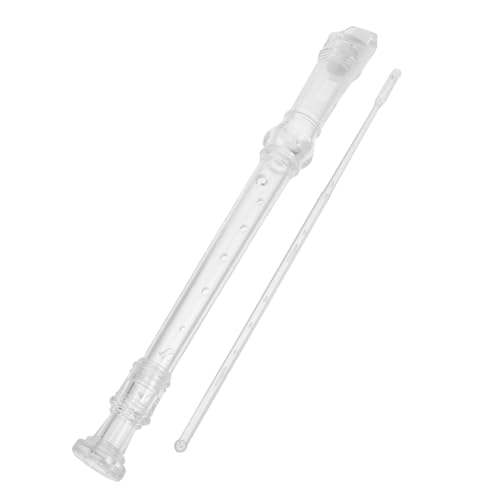 Toddmomy 1 Set 8 Loch Transparentblockflöte Feldblockflöte Instrumentenblockflöte Kunststoffblockflöte Blockflöten Für Blockflöte Instrumentenblockflöte Flöte Kinderblockflöte von Toddmomy