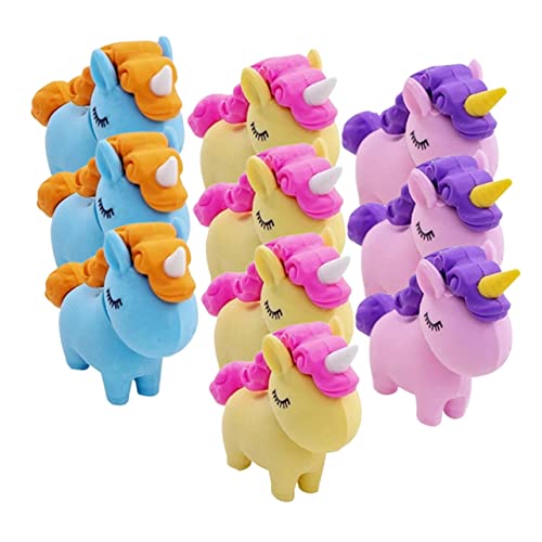 Toddmomy 10Stücke Teiliges Einhorn Radiergummis für Süße Radiergummis Bunten Designs Party Gastgeschenke oder Belohnungen für Sicheres Material Toddmomy 10Stücke Teiliges Einhorn Radiergummis für Süße Radiergummis Bunten Designs Party Gastgeschenke oder Belohnungen für Sicheres Material von Toddmomy