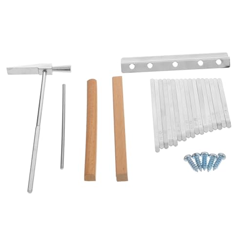 Toddmomy 1Satz Kalimba Reparaturset Schlüssel mit Stimmhammer und Zubehör für Musikinstrumente Anfänger und Musikliebhaber Leicht und Tragbar Toddmomy 1Satz Kalimba Reparaturset Schlüssel mit Stimmhammer und Zubehör für Musikinstrumente Anfänger und Musikliebhaber Leicht und Tragbar von Toddmomy