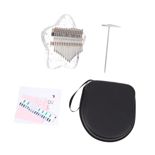 Toddmomy 1Satz Tasten Daumenklavier Kalimba für Anfänger Transparentes Fingerklavier aus Hochwertigem Acryl Musikspielzeug für Erwachsene mit Klaren Melodischen Klängen Toddmomy 1Satz Tasten Daumenklavier Kalimba für Anfänger Transparentes Fingerklavier aus Hochwertigem Acryl Musikspielzeug für Erwachsene mit Klaren Melodischen Klängen von Toddmomy