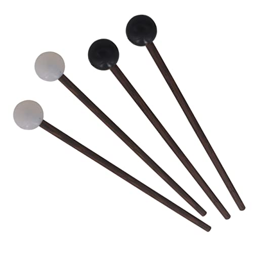 Toddmomy 2Paare Musikalische Trommelstöcke Gummihammer für Percussion Instrumente Langlebig und Sicher für Tong Drums Zubehör für Schlagzeug und Percussion Toddmomy 2Paare Musikalische Trommelstöcke Gummihammer für Percussion Instrumente Langlebig und Sicher für Tong Drums Zubehör für Schlagzeug und Percussion von Toddmomy