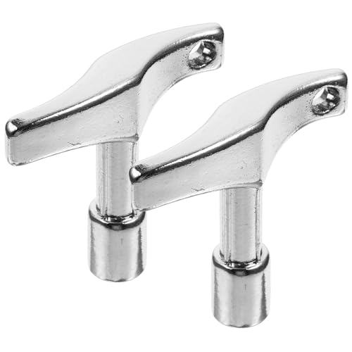 Toddmomy 2Stücke Metall Drum Tuning Schlüssel Universelle Stimmschlüssel für Trommeln Sechskant Design Leicht und Sicher der Anwendung für Anfänger und Profis Toddmomy 2Stücke Metall Drum Tuning Schlüssel Universelle Stimmschlüssel für Trommeln Sechskant Design Leicht und Sicher der Anwendung für Anfänger und Profis von Toddmomy