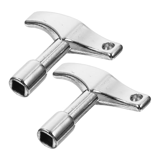 Toddmomy 2Stücke Schlagzeugschlüssel aus Metall Verstellbarer Drum Tuner für Einfache Anpassungen an Schlagzeuginstrumenten Leicht für Anfänger und Profis Toddmomy 2Stücke Schlagzeugschlüssel aus Metall Verstellbarer Drum Tuner für Einfache Anpassungen an Schlagzeuginstrumenten Leicht für Anfänger und Profis von Toddmomy